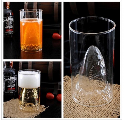 แก้วน้ำ 3D (Shark Glass)