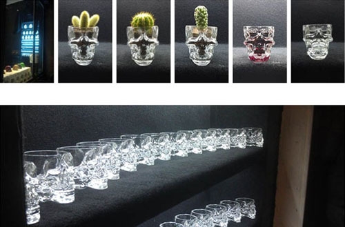 แก้วช็อตหัวกะโหลก The Crystal Head shot