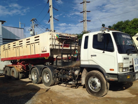 ขายหัวลากFUSO 627 ปี50 พร้อมหางดั้ม