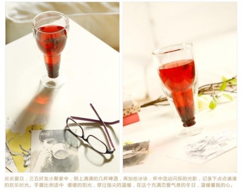 แก้วน้ำขวดเบียร์คว่ำ แก้วน้ำขวดเบียร์คว่ำ