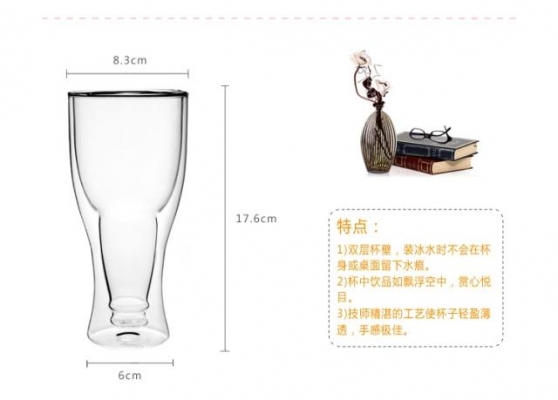 แก้วน้ำขวดเบียร์คว่ำ แก้วน้ำขวดเบียร์คว่ำ