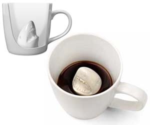 แก้วปลาฉลาม 3D