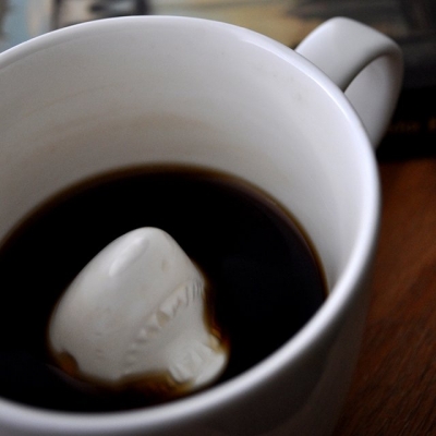 แก้วปลาฉลาม 3D