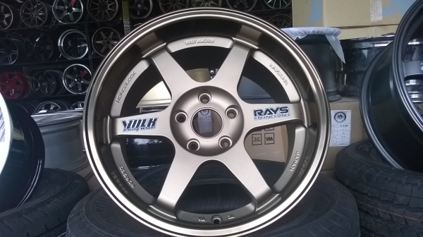 ขายล้อใหม่ TE37 ขอบ17 5รู114ชุดละ15500