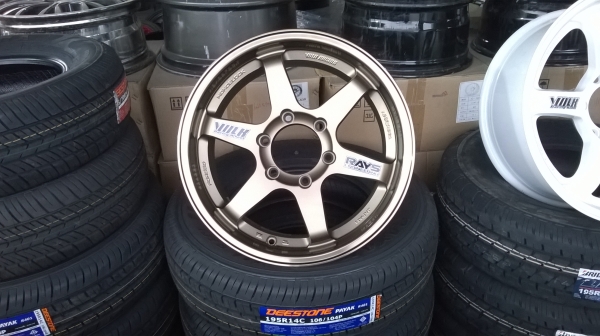 ขายล้อใหม่ TE37 ขอบ17 6รูชุดละ15500