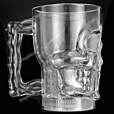 แก้วน้ำหัวกะโหลกเปลี่ยนสีได้ 7สี