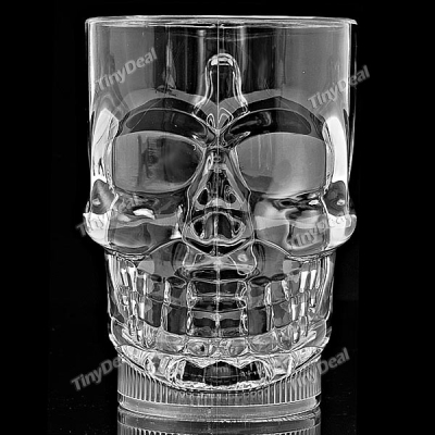 แก้วน้ำหัวกะโหลกเปลี่ยนสีได้ 7สี