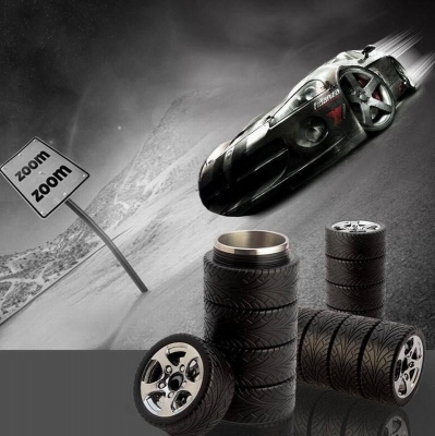 แก้วน้ำล้อรถ ร้อน-เย็น