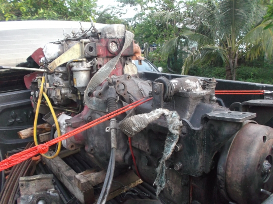 ขาย!! เครื่องยนต์ WO4D พร้อมเกียร์