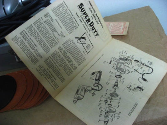 สว่านเก่า made in usa