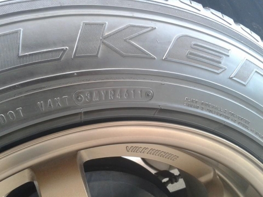 ขาย te37 18" 9*10 พร้อมยาง ฟอเคน265/60/18ปี11