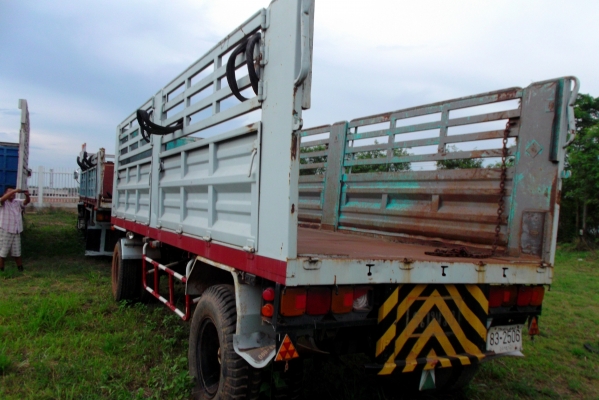 ขายด่วนหางพ่วงดรั้มกะบะยาว6.2เมตรยางดี8เส้นพร้อมใช้งาน