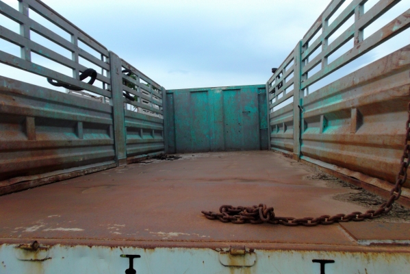 ขายด่วนหางพ่วงดรั้มกะบะยาว6.2เมตรยางดี8เส้นพร้อมใช้งาน