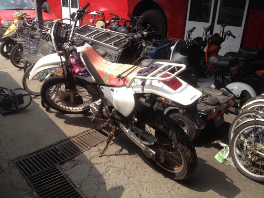 ขาย xr250 ปี96up ยัดตู้มาทั้งคันไม่ได้รื้อสตาทร์ไฟฟ้า