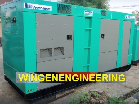 ขายเครื่องปั่นไฟ MITSUBISHI mad in japan 150 Kva. รับประกัน 12 เดือน