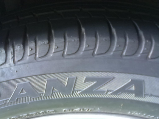 ขายยางเดิมๆติดรถ honda city 2010  4เส้น ปี 10