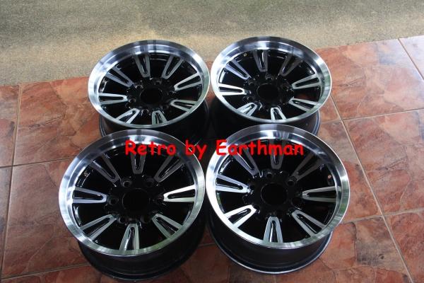 ขายล้อ เอ็นไก 6 รู กว้าง7 นิ้วสภาพสวย ราคาเบาๆ