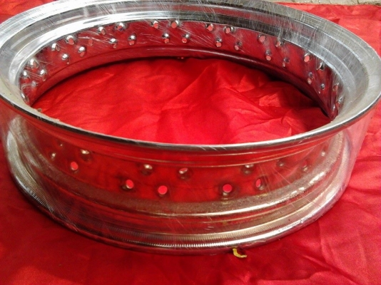 ขายกะทะล้อขอบ 15 นิ้ว หน้ากว้าง 3.5 นิ้้ว ซี่ลวด 52 รู