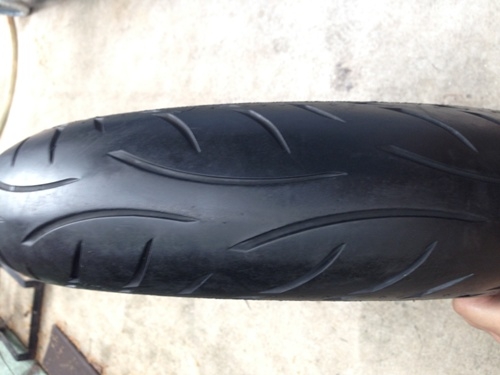 ขายยาง Metzeler M5 110/70/17 160/60/17 สภาพดีมากคับ