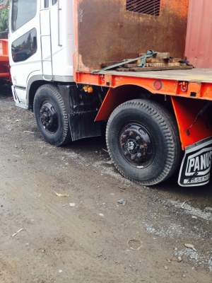 ขายรถ12ล้อสองเพลากะบะพื้นเรียบพนัส ยาว9เมตร ขายรถ12ล้อสองเพลากะบะพื้นเรียบพนัส ยาว9เมตร