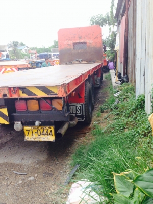 ขายรถ12ล้อสองเพลากะบะพื้นเรียบพนัส ยาว9เมตร ขายรถ12ล้อสองเพลากะบะพื้นเรียบพนัส ยาว9เมตร