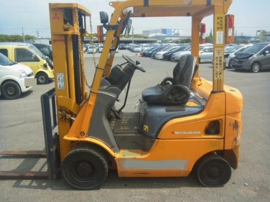 ขายฟอร์คลิฟต์ MITSUBISHI GRENDIA 1.5 TON ( SPECS JAPAN ) เกียร์ MT  เสายกสูง 3 เมตร , สภาพเดิมแท้จากญี่ปุ่น   สีเดิมและตัวถังสภาพเดิมจากญี่ปุ่น