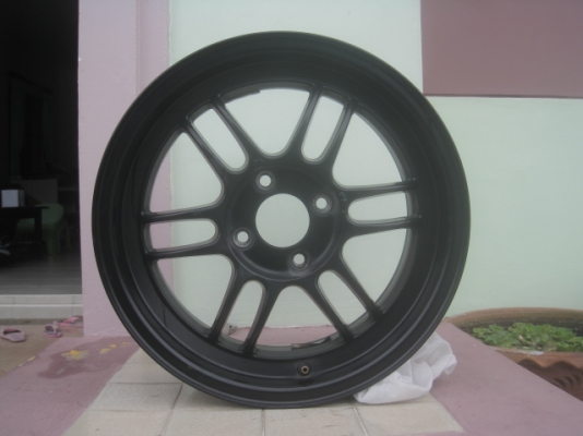 ขายล้อแม็กมือสอง RPF1 สีดำ 15"x6.5" et35 4รู100  สนใจติดต่อเล็กคลองสามครับ 081-3747940