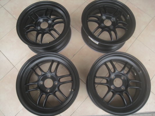 ขายล้อแม็กมือสอง RPF1 สีดำ 15"x6.5" et35 4รู100  สนใจติดต่อเล็กคลองสามครับ 081-3747940