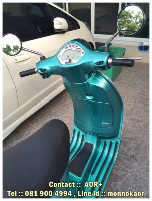 ขาย VESPA LX125 3VIE  2014 สภาพใหม่เอี่ยมมมม ราคาพิเศษ ปิ๊งๆ