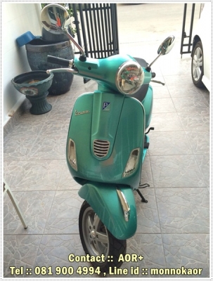 ขาย VESPA LX125 3VIE  2014 สภาพใหม่เอี่ยมมมม ราคาพิเศษ ปิ๊งๆ
