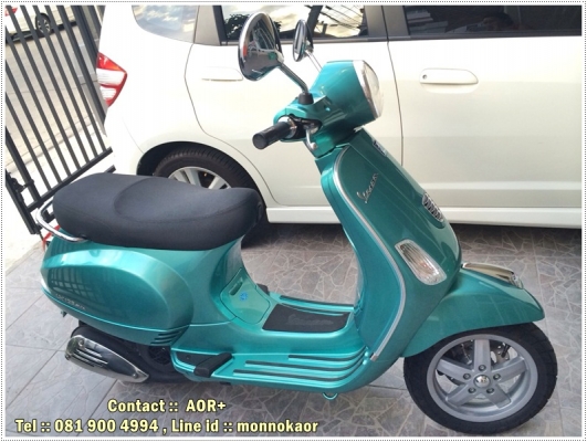 ขาย VESPA LX125 3VIE  2014 สภาพใหม่เอี่ยมมมม ราคาพิเศษ ปิ๊งๆ