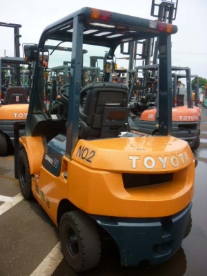 ขายฟอร์คลิฟต์ TOYOTA 7FD20 ( ดีเซล 1DZII )  ( Specs Japan )  เกียร์ AT , เสาสูง 3.0 M , เดิมแท้จากญี่ปุ่น !!!!  สีเดิมและตัวถังสภาพเดิมจากญี่ปุ่น (รับประกันเครื่องยนต์ 3 เดือน จัดส่งฟรีทั่วประเทศ)