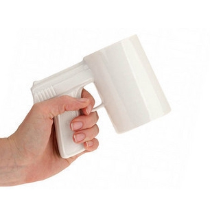 แก้วน้ำด้ามปืน