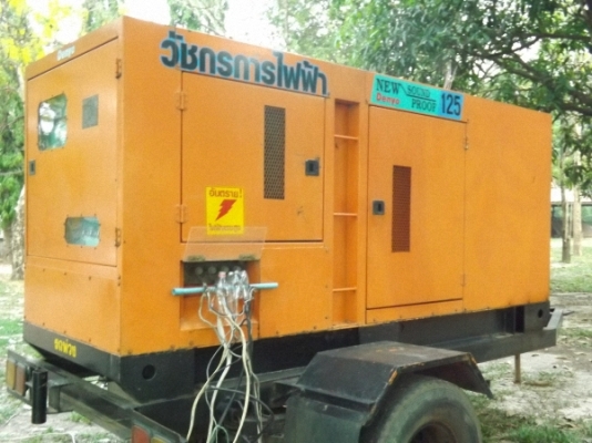 ขายเครื่องปั่นไฟ 125 kva  เครื่องยนต์ นิสสัน  ไดร์ Danyo  สนใจสอบถาม 089-096 2657