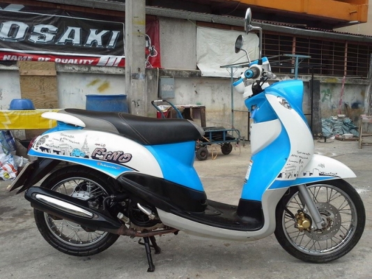 Fino ลาย ปารีส รถปี56 สวยๆเครื่องเดิมๆ ขับขี่ง่าย สบายๆครับ