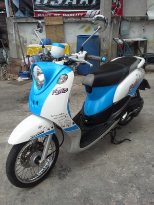 Fino ลาย ปารีส รถปี56 สวยๆเครื่องเดิมๆ ขับขี่ง่าย สบายๆครับ