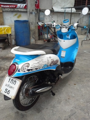 Fino ลาย ปารีส รถปี56 สวยๆเครื่องเดิมๆ ขับขี่ง่าย สบายๆครับ