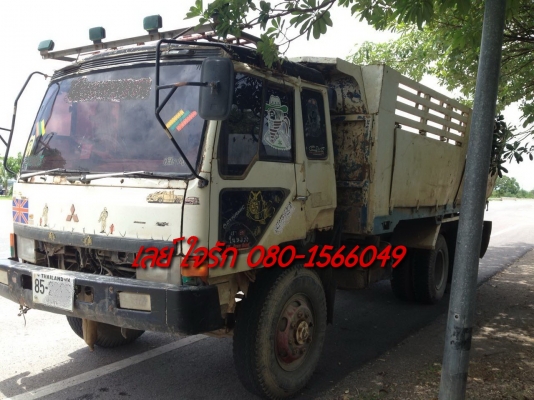 ***ขายแล้วครับขอบคุณ Truck2hand ขาย10ล้อ2เพลาดั้ม ถูกๆ MITSU FN527M-TD0691 ตากลมใส่ตาเหลี่ยม ปี47 วางเครื่อง6D17 เกาะโบ 210 เทอโบ (ลงเล่ม) เครื่องแห้งดี แรงดี เกียร์10สปีด ช่วงล่างเดิม เบรคใหญ่ เพลาไม่บุ๋ม คัสซีสวยเดิม ไม่ปะไม่ดาม ไม่บวม กระบะดั้มเหล็ก