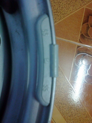 กระทะ16 6รูหน้ากว้าง7นิ้ว(มี1ลูกใหม่ไม่มีตำนิ)