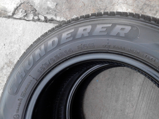 185/65R14 THUNDER MACH1 มี 2 เส้น TEL.081-427-394 185/65R14 THUNDER MACH1 มี 2 เส้น TEL.081-427-394
