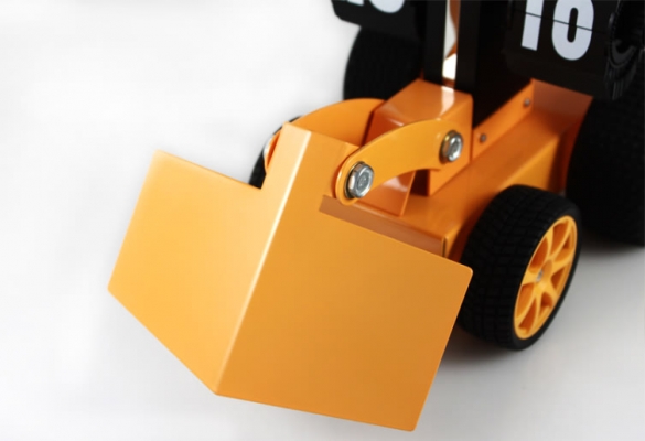 นาฬิกาพลิกเลขรถแบ็คโฮ