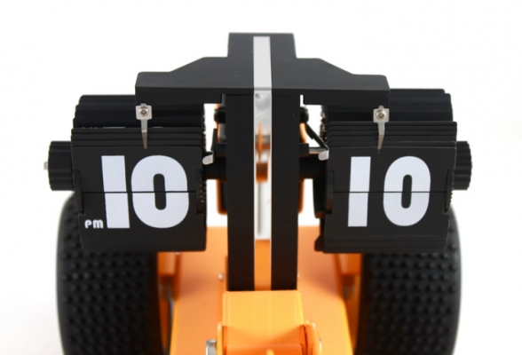 นาฬิกาพลิกเลขรถแบ็คโฮ