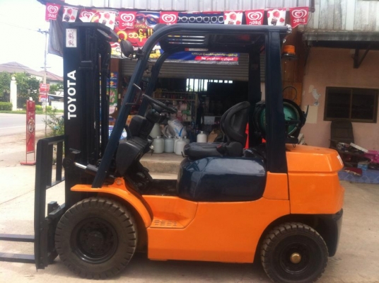 ขายด่วนน!! TOYOTA รุ่น 7 FG25 เสาเข้าตู้ 4.5 เมตร เกียร์ Auto