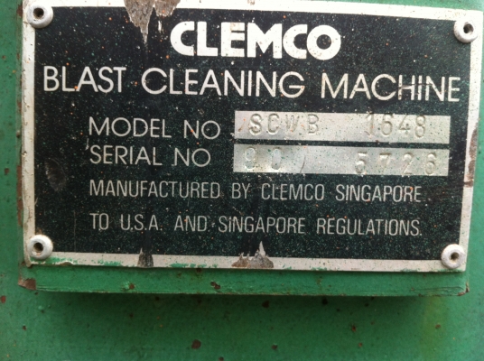 ถังยิงทราย CLEMCO ของ USA ถังยิงทราย CLEMCO ของ USA