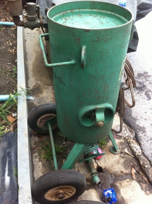 ถังยิงทราย CLEMCO ของ USA ถังยิงทราย CLEMCO ของ USA