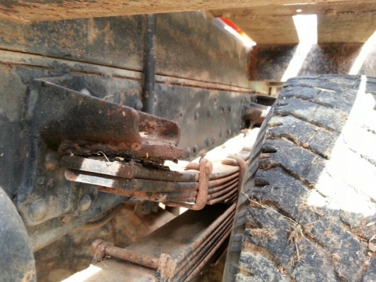 รถมิตซู 6 ล้อ ท้ายลาด  115 แรงม้า. ปี 40  ( รถห้างแท้  )   สนใจติดต่อ 081 - 6079515