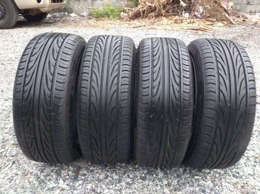 ขายแม็ก 4รู100 ขอบ17 กว้าง8นิ้ว4วง พร้อมยางดีสโตน 205/45R17 ยางสัปดาห์ที่48 ปี13 (ลงพื้นปี14) ดอกยางนิ่มลึกเท่ากัน สภาพ98\% จำนวน 1 ชุด