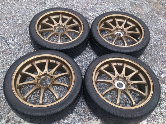 ขายแม็กCE28 6รู139.7 ขอบ22 พร้อมยาง 265/40R22 ยางสัปดาห์ที่24 ปี12 ดอกยางลึกเท่ากัน สภาพ90\% จำนวน 1 ชุด