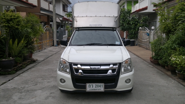 ขายD-MAX ตอนเดียว มือเดียวป้ายแดง เครื่อง 1J-GE เกียร์ออโต้ ติดแก๊ส มีหลังคา