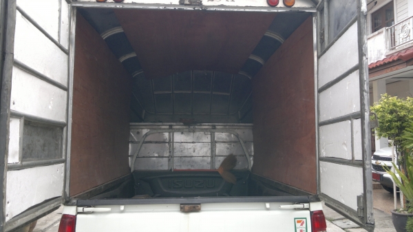 ขายD-MAX ตอนเดียว มือเดียวป้ายแดง เครื่อง 1J-GE เกียร์ออโต้ ติดแก๊ส มีหลังคา